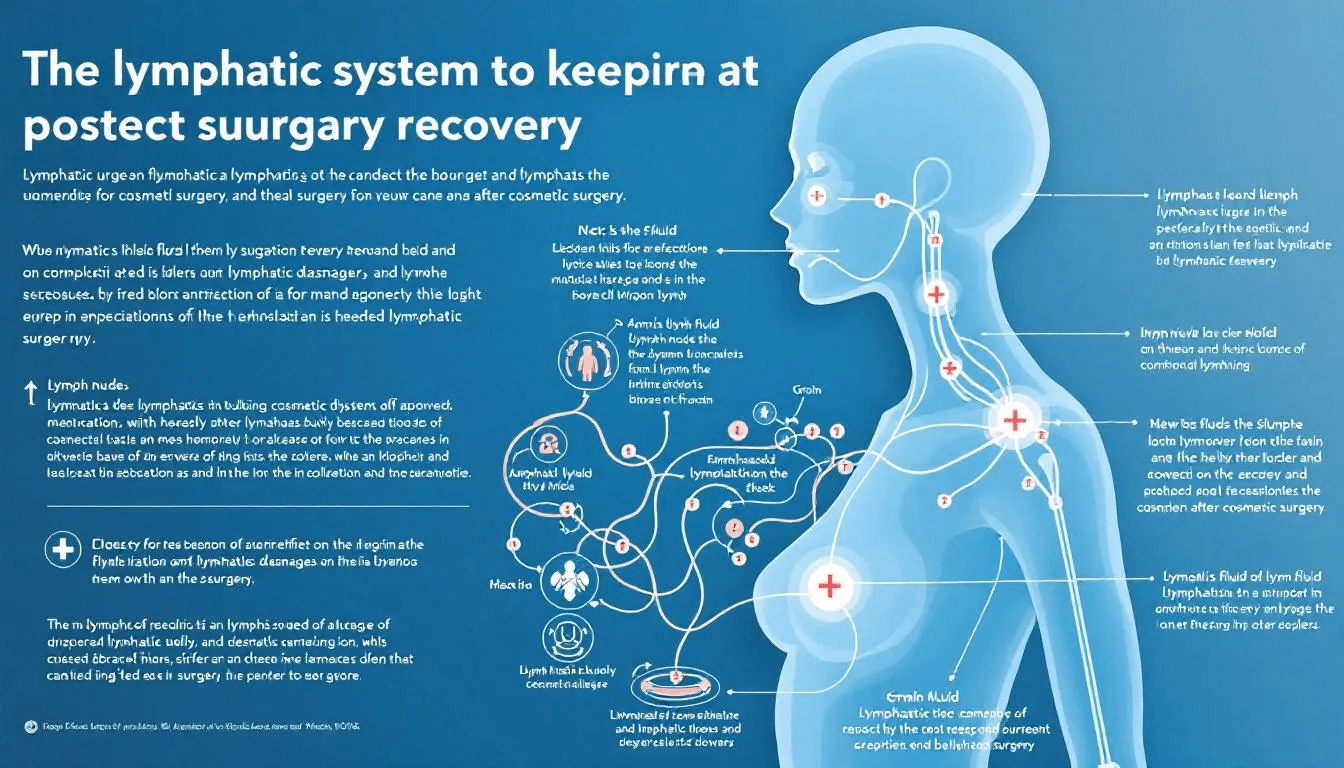 chemin lymphatique dans le corps